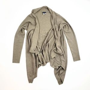 Gap Open Front Waterfall Cardigan Sweater